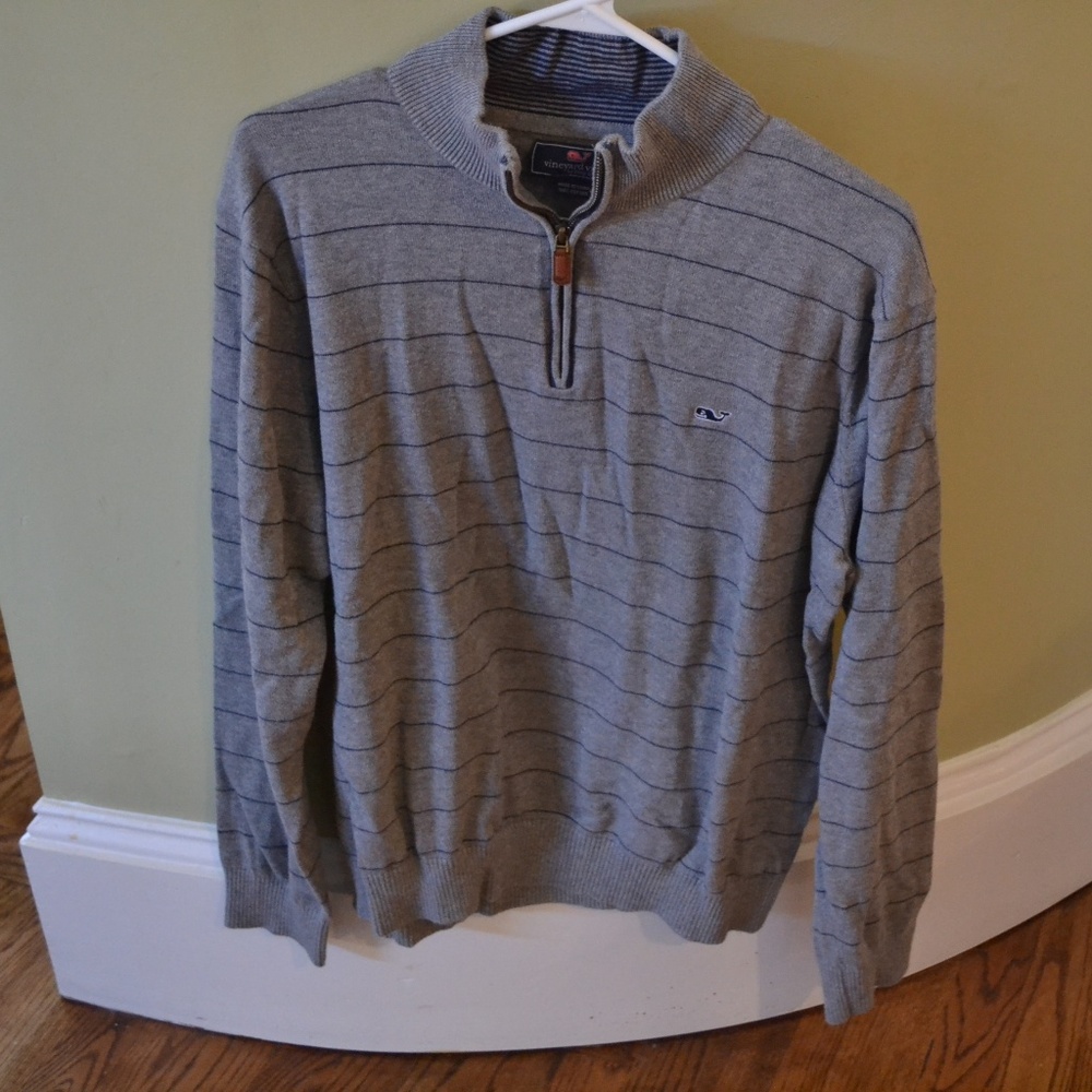 VINEYARD VINES QUARTER ZIP  L/S SHIRT